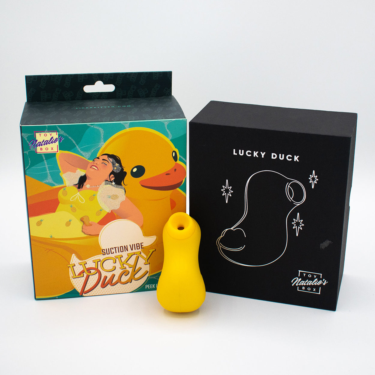 Lucky Duck Clitoral Suction Vibrator, Waterproof & Beginner-Friendly Like a Kitten Lucky Duck Clitoral Suction Vibrator, Waterproof & Beginner-Friendly Like a Kitten