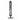 Hidden Treasure – Luxe Ribbed Metal Vibrator with Handle and 10 Vibrating Modes
